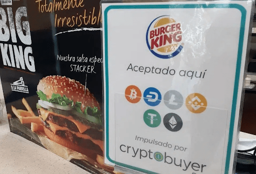 In Venezuela, Burger King and Pizza Hut accept all major cryptocurrencies such as Bitcoin, Litecoin, Tether and BNB in collaboration with south American provider Cryptobuyer - Probinex.com