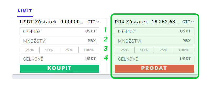 Jak nakoupit a prodat PROBINEX