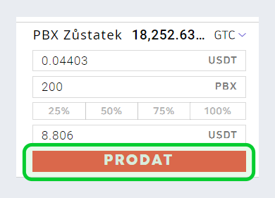 Jak nakoupit a prodat PROBINEX