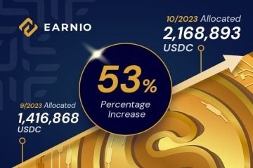 More than 1400 000 USDC allocated in Earnio already - Probinex.com