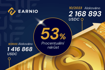V Earniu je již alokováno více než 988 6016 USDC - Probinex.com