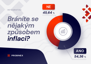 Infografika: Donutila vás inflace změnit váš životní standard? 72 procent obyvatel muselo snížit svůj standard - Probinex.com