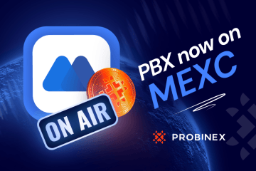 Token PBX Now listed on MEXC - Probinex.com