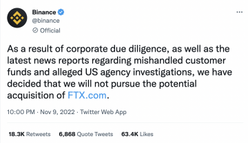 Binance won't buy FTX after all - Probinex.com